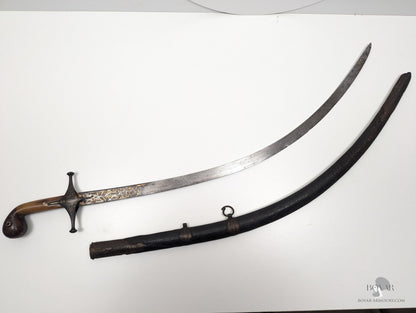 Ottoman Shamshir Rhino Hilt Sword