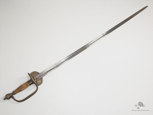 P1796 Infantry Officer’s Spadroon By J. Runkel Solingen Sword