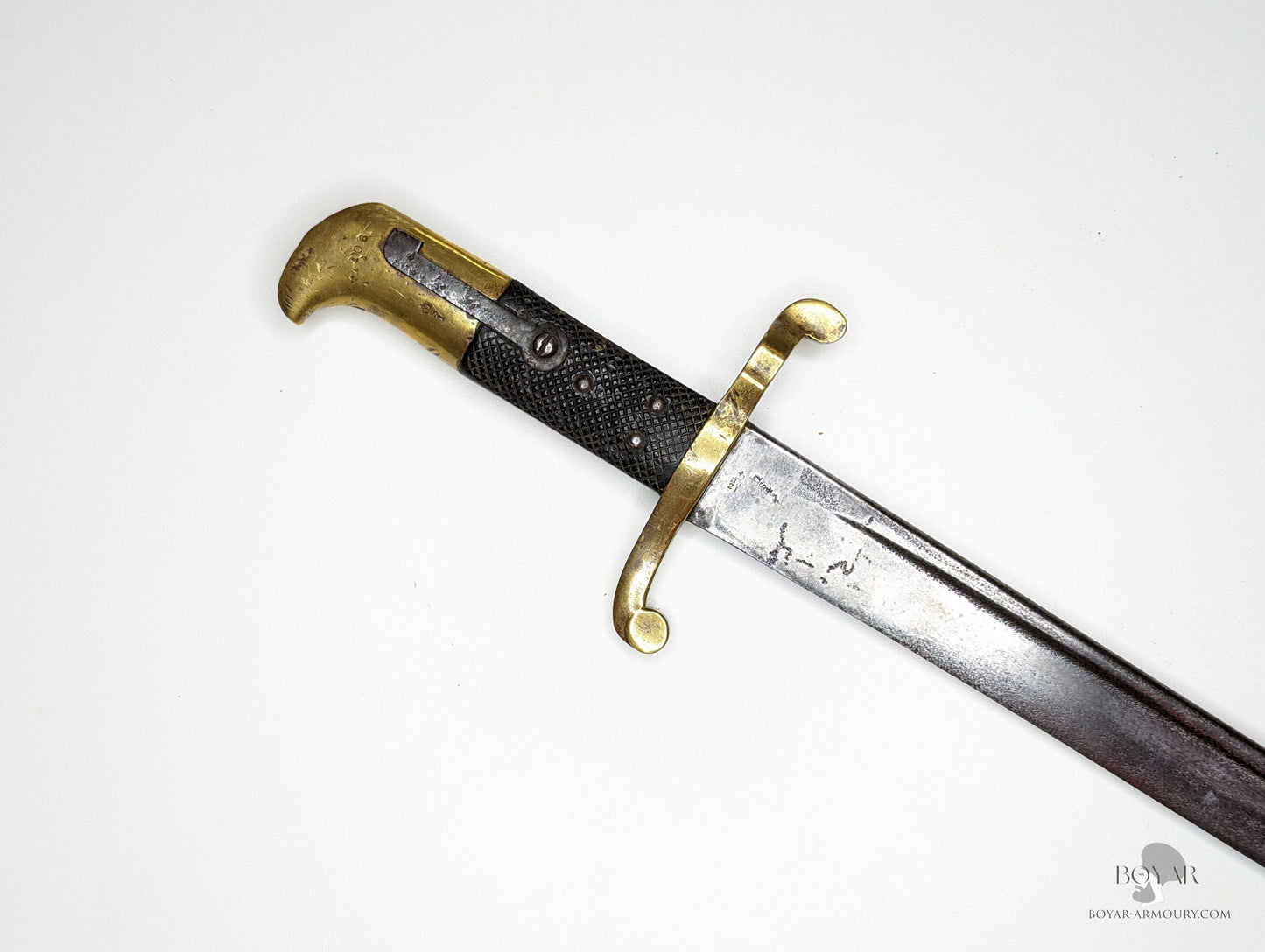 P1855 Lancaster Sappers & Miners Bayonet Sword