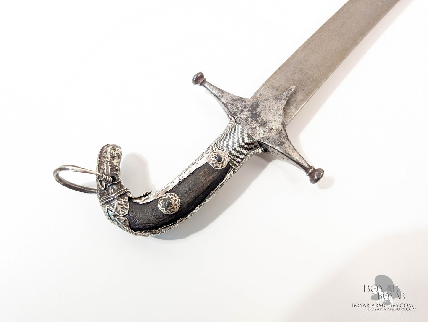 Persian Shamshir 18Th Century Wootz Blade Sword