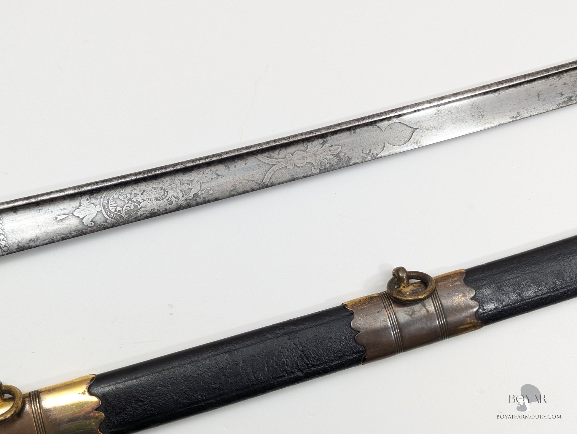 Royal Navy Officer’s Pipeback Sword