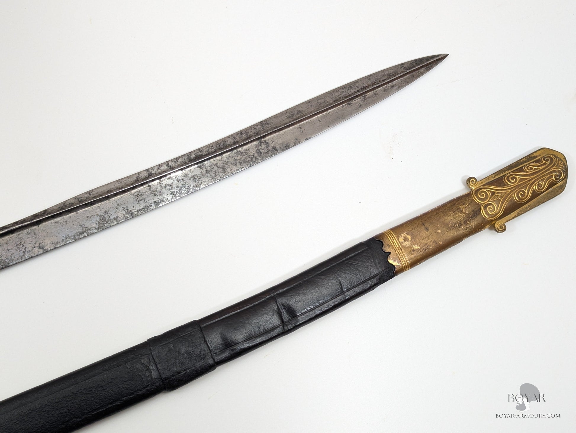 Royal Navy Officer’s Pipeback Sword