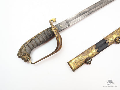 Royal Navy Officer’s Sword Batten & Adams