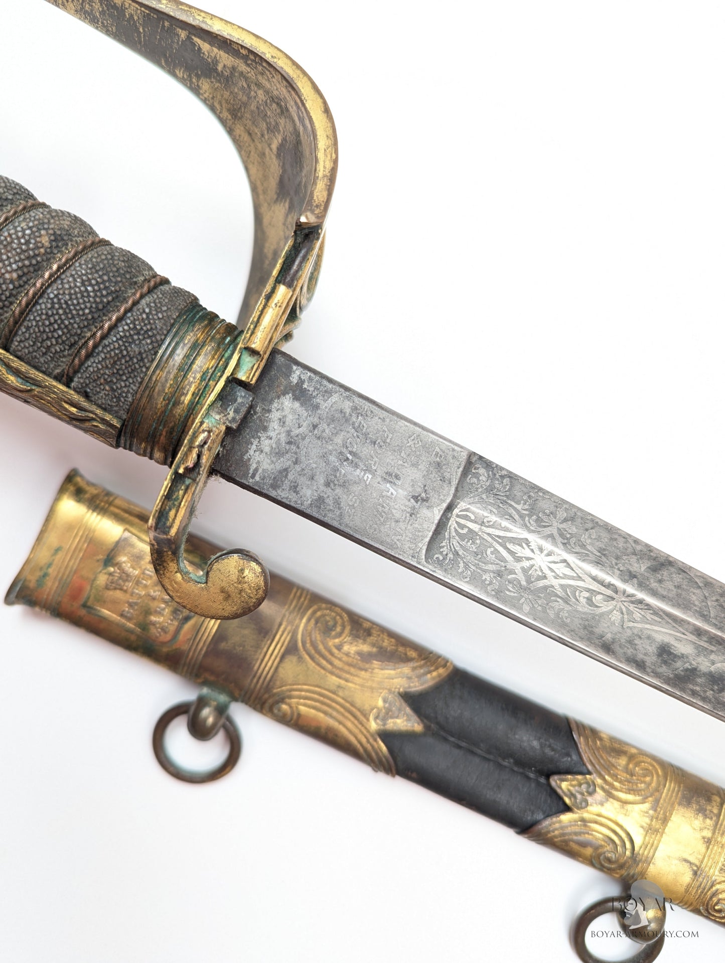 Royal Navy Officer’s Sword Batten & Adams