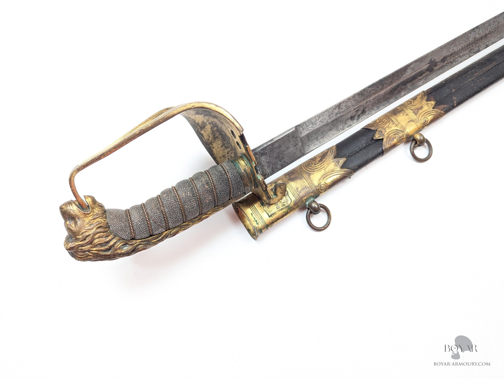 Royal Navy Officer’s Sword Batten & Adams