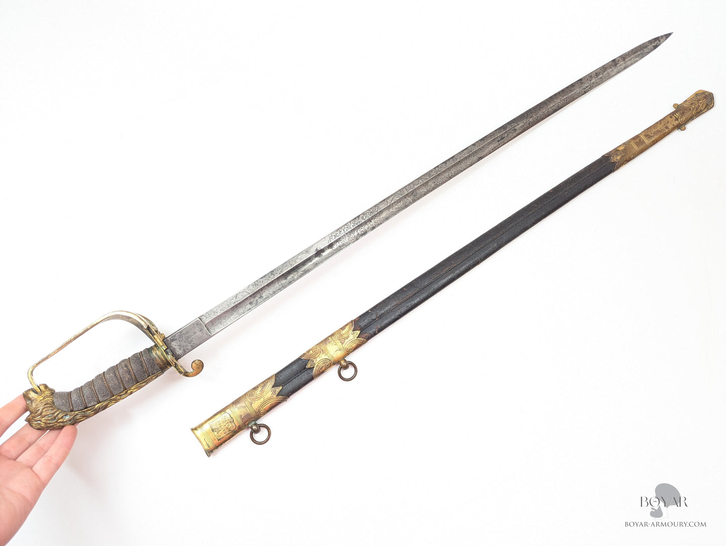 Royal Navy Officer’s Sword Batten & Adams