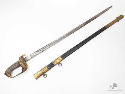 Royal Navy Officer’s Sword Batten & Adams