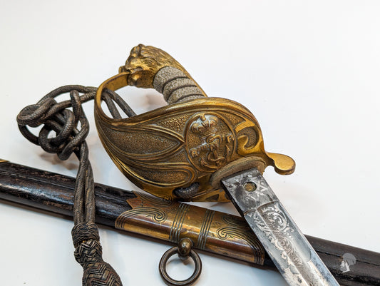 Royal Navy Officer’s Sword By Thurkle