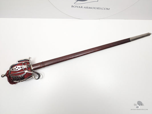 Scottish Basket Hilt Edward VII Sword