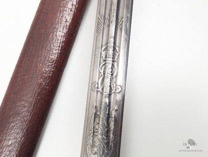 Scottish Basket Hilt Edward VII Sword