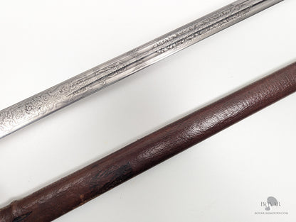 Scottish Basket Hilt Edward VII Sword