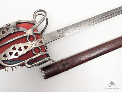 Scottish Basket Hilt Edward VII Sword