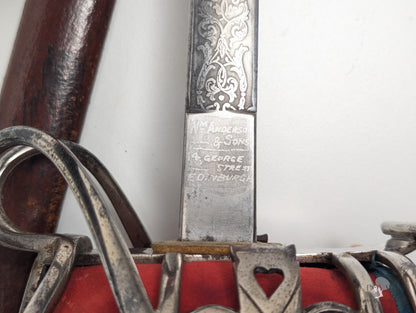 Scottish Basket Hilt Edward VII Sword