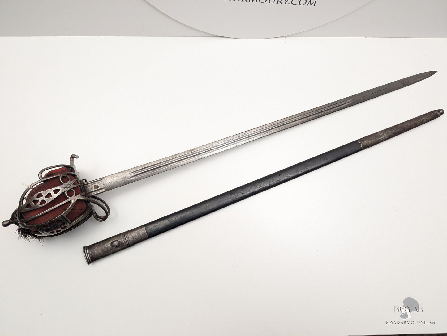 Scottish Basket Hilt Victorian Sword