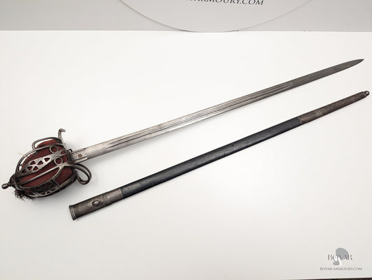 Scottish Basket Hilt Victorian Sword