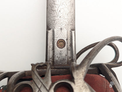 Scottish Basket Hilt Victorian Sword