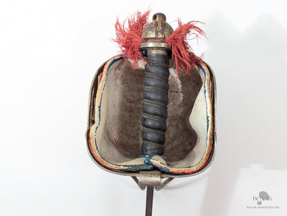 Scottish Basket Hilted Sword By Wilkinson Named Percy Hugh Mcmonagle Royal Scots Fusiliers