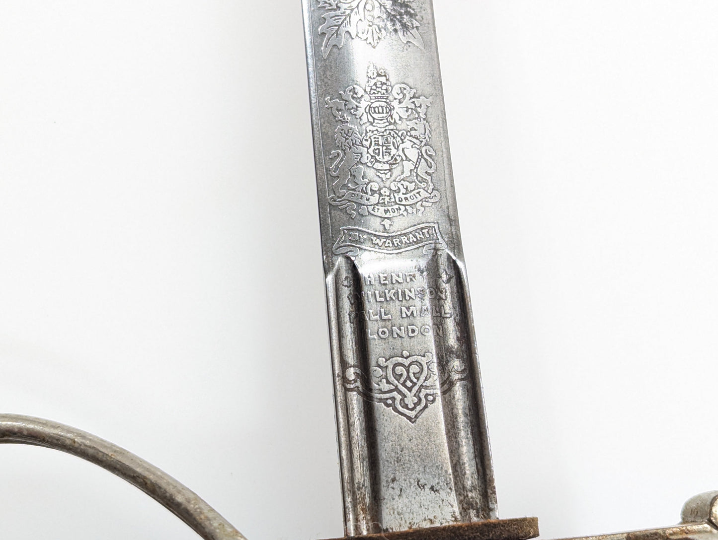 Scottish Basket Hilted Sword By Wilkinson Named Percy Hugh Mcmonagle Royal Scots Fusiliers