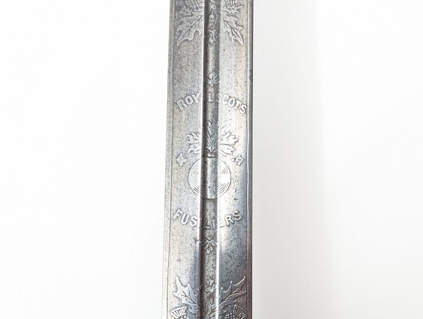 Scottish Basket Hilted Sword By Wilkinson Named Percy Hugh Mcmonagle Royal Scots Fusiliers