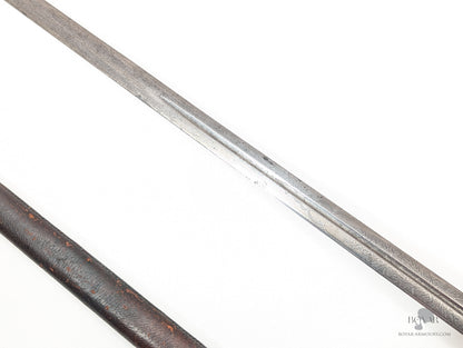 Scottish Basket Hilted Sword By Wilkinson Named Percy Hugh Mcmonagle Royal Scots Fusiliers