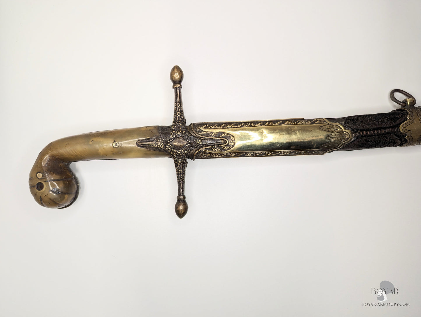 Shamshir Blue & Gilt Blade Sword