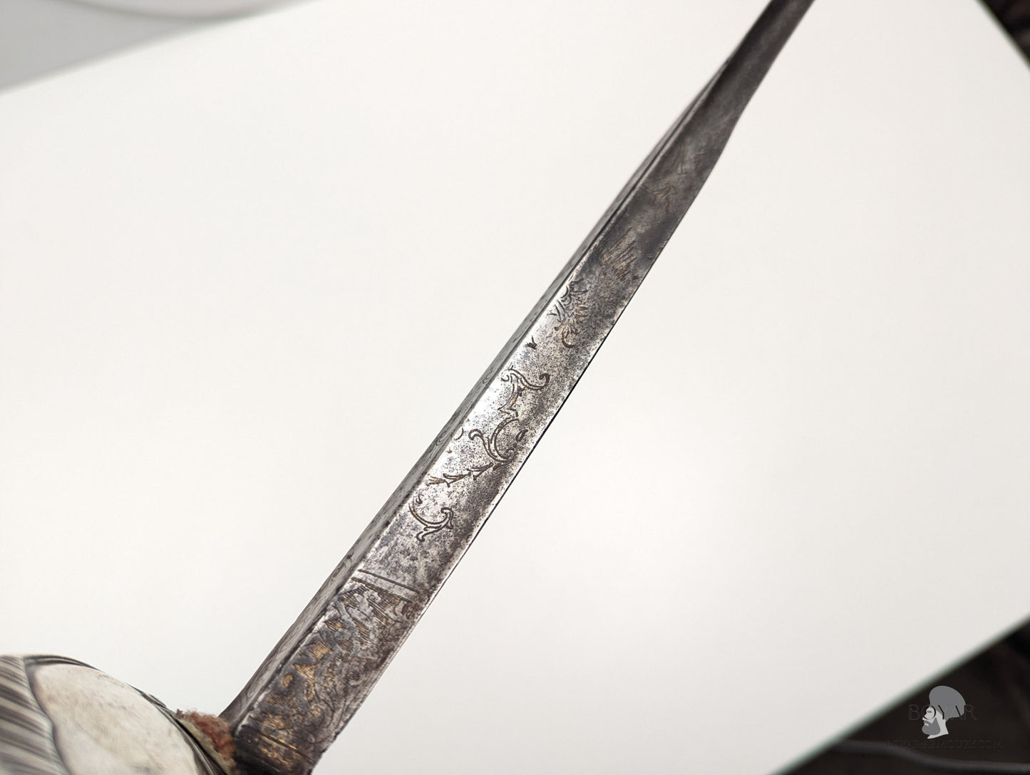 Silver Hilted Georgian Colichemarde Smallsword Sword