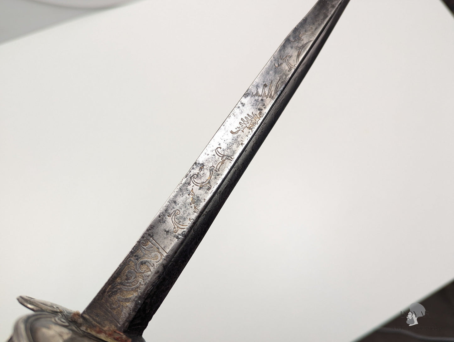 Silver Hilted Georgian Colichemarde Smallsword Sword