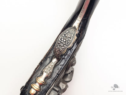 Silver Mounted Ottoman Pistol Pistol