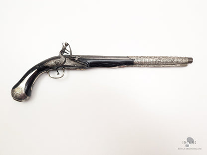 Silver Mounted Ottoman Pistol Pistol
