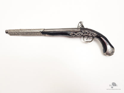 Silver Mounted Ottoman Pistol Pistol