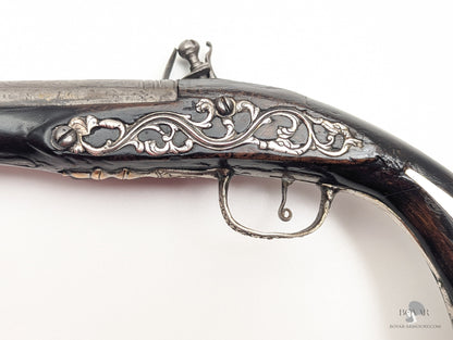 Silver Mounted Ottoman Pistol Pistol
