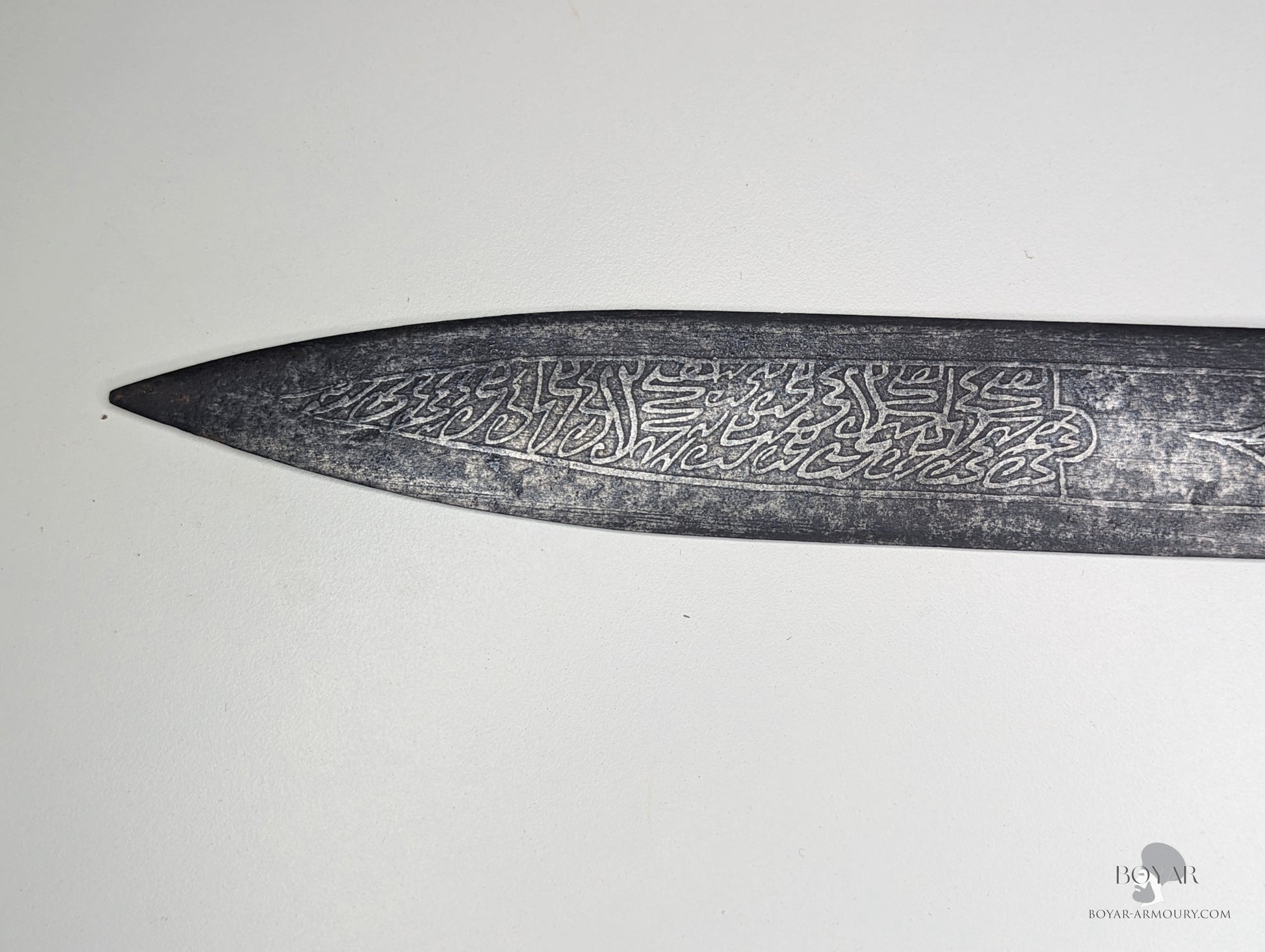 Sudanese Kaskara Dated 1715 - Etched Khartoum Sword