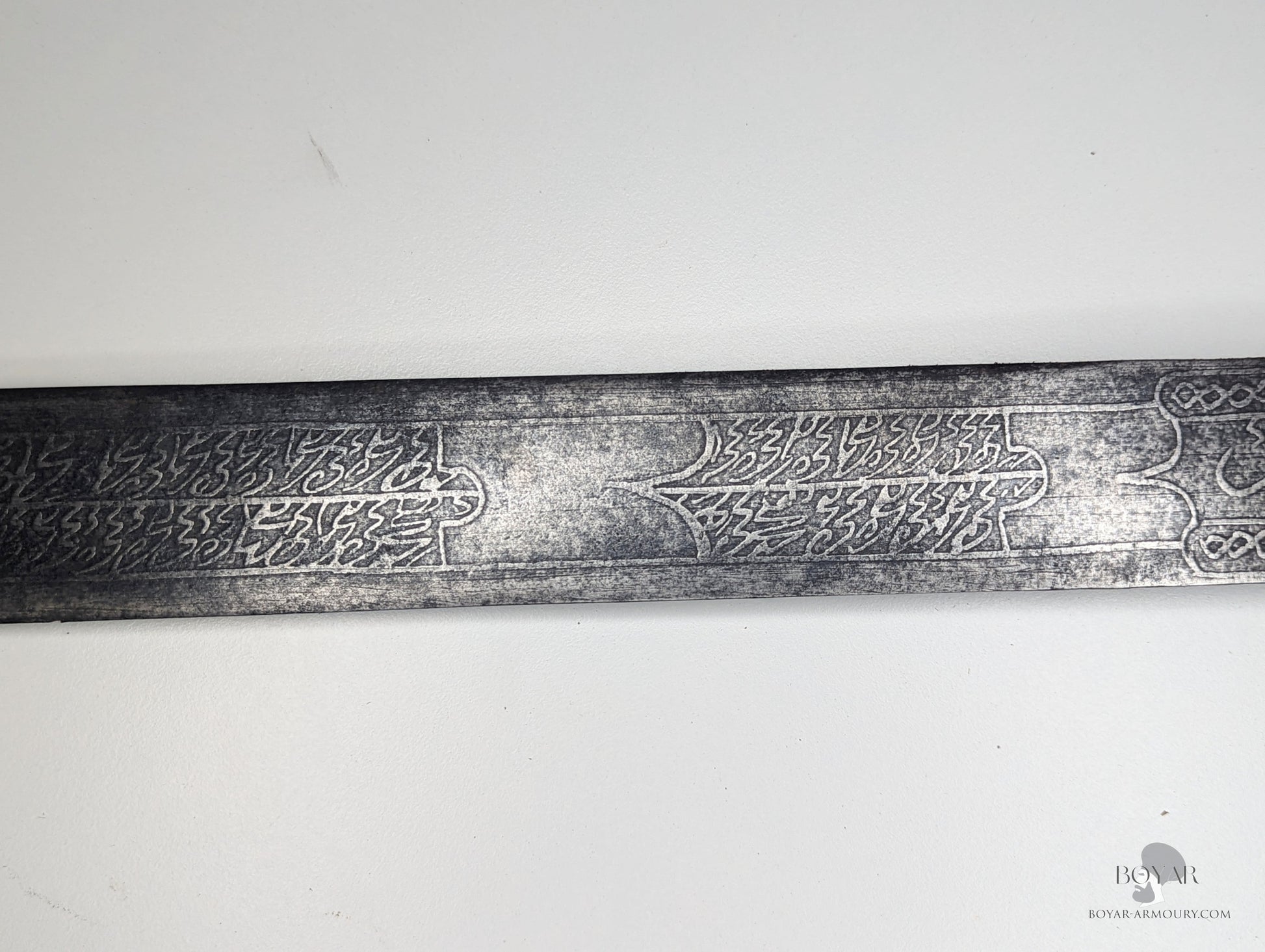 Sudanese Kaskara Dated 1715 - Etched Khartoum Sword