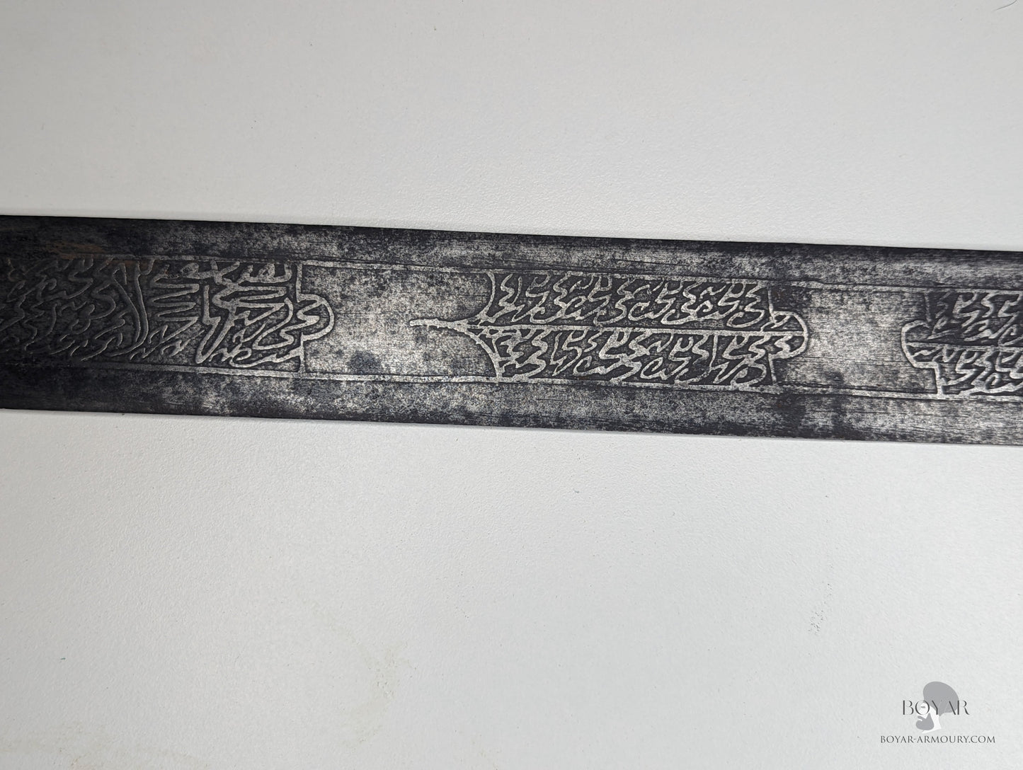 Sudanese Kaskara Dated 1715 - Etched Khartoum Sword