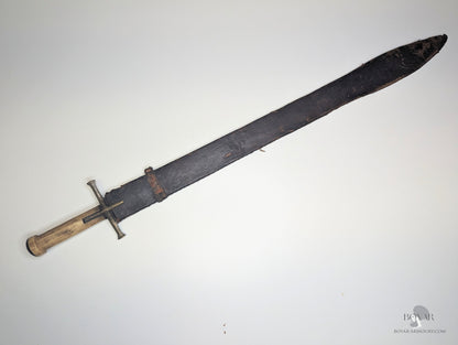 Sudanese Kaskara Dated 1715 - Etched Khartoum Sword