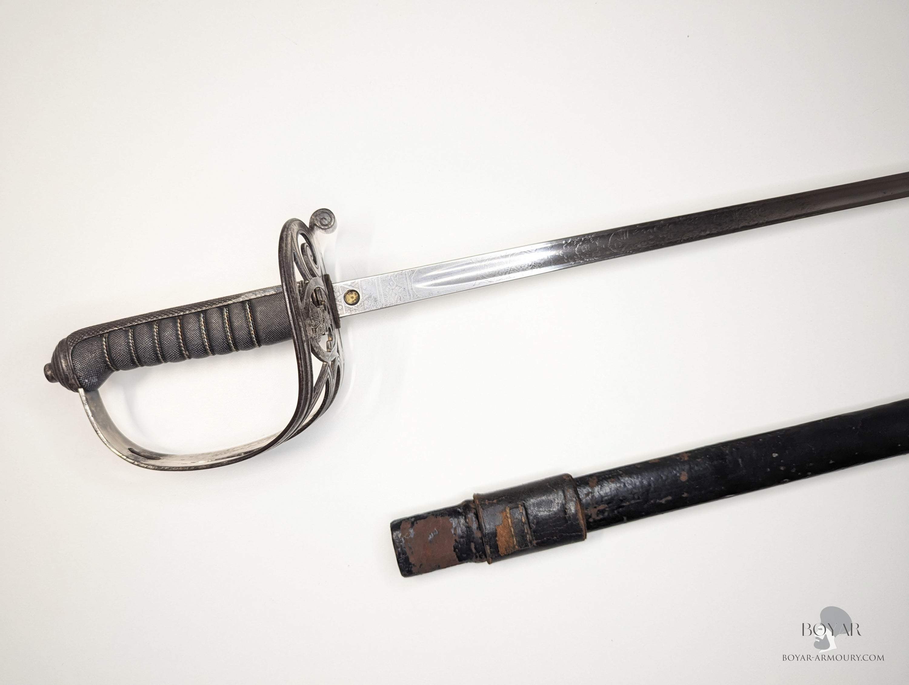 Sword of Lt. Col. George Kendall Channer DSO, 3rd Gurkha Rifles, Son o ...