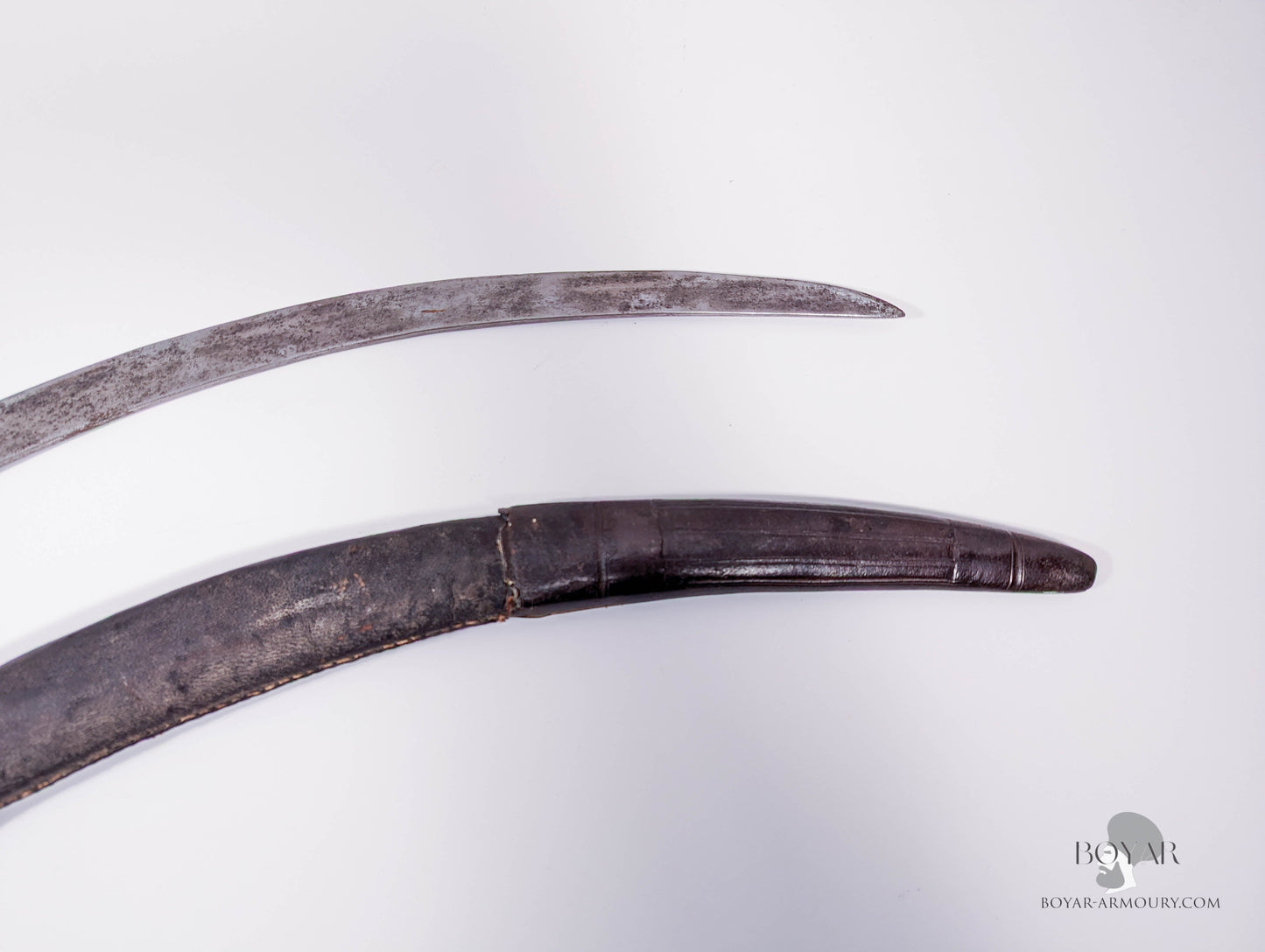 Tulwar With Curved Fighting Blade Sword