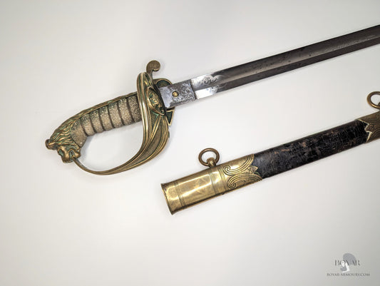 Victorian 1827 Pattern Chunky Royal Navy Officer’s Sword
