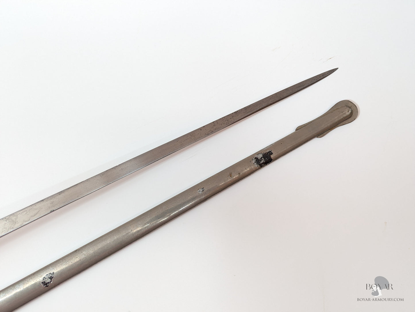 Victorian 1897 Pattern Piquet Weight Officer’s Sword By Pillin Retailed Hawkes & Co Piccadilly