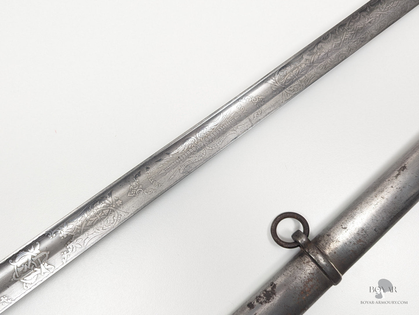 Victorian ’Patent Solid Hilt’ Sword of Boer War KIA Officer Sword