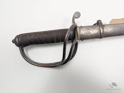 Victorian ’Patent Solid Hilt’ Sword of Boer War KIA Officer Sword