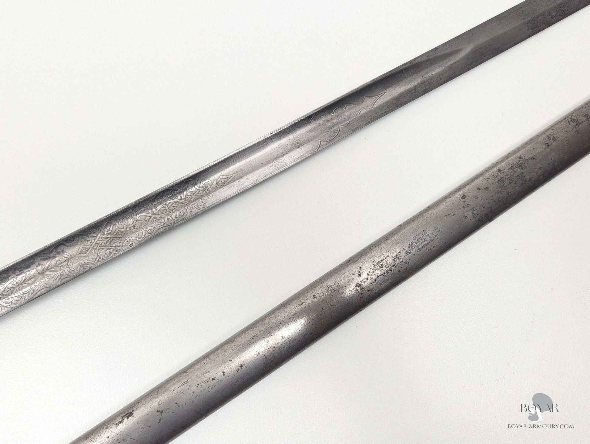 Victorian ’Patent Solid Hilt’ Sword of Boer War KIA Officer Sword