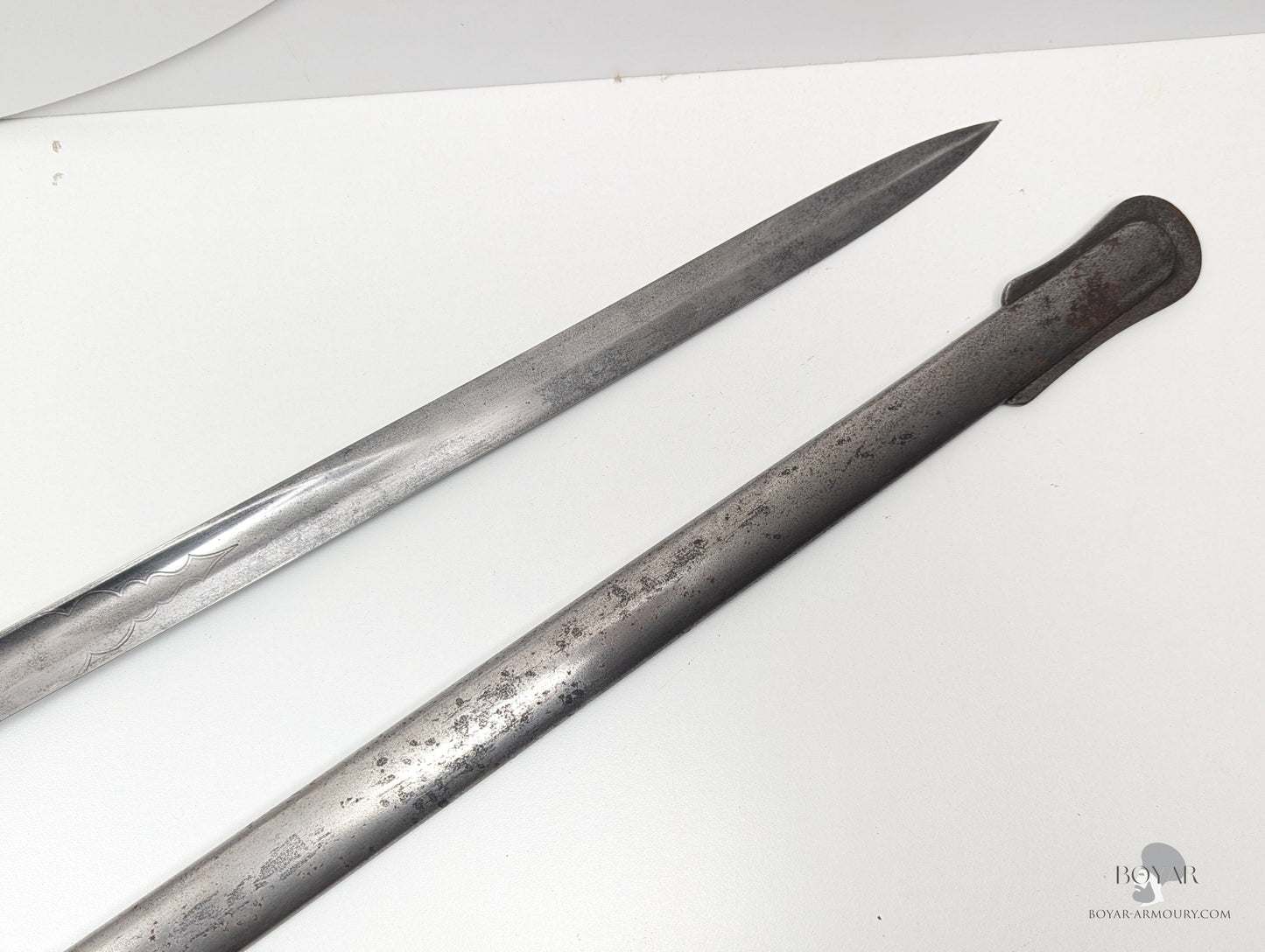 Victorian ’Patent Solid Hilt’ Sword of Boer War KIA Officer Sword