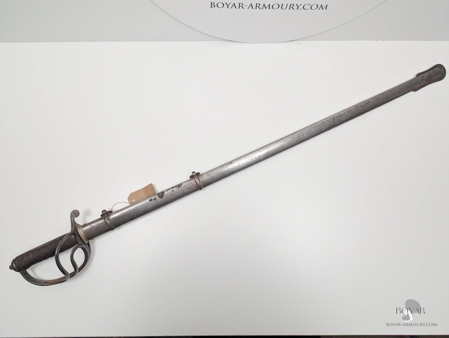 Victorian ’Patent Solid Hilt’ Sword of Boer War KIA Officer Sword