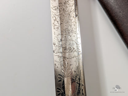 Victorian Presentation 1821 Pattern Light Cavalry Officer’s Sword