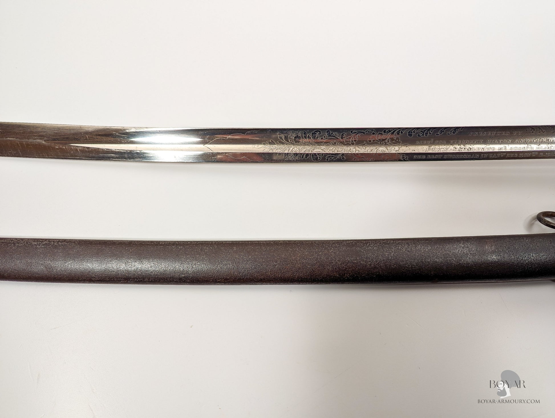 Victorian Presentation 1821 Pattern Light Cavalry Officer’s Sword