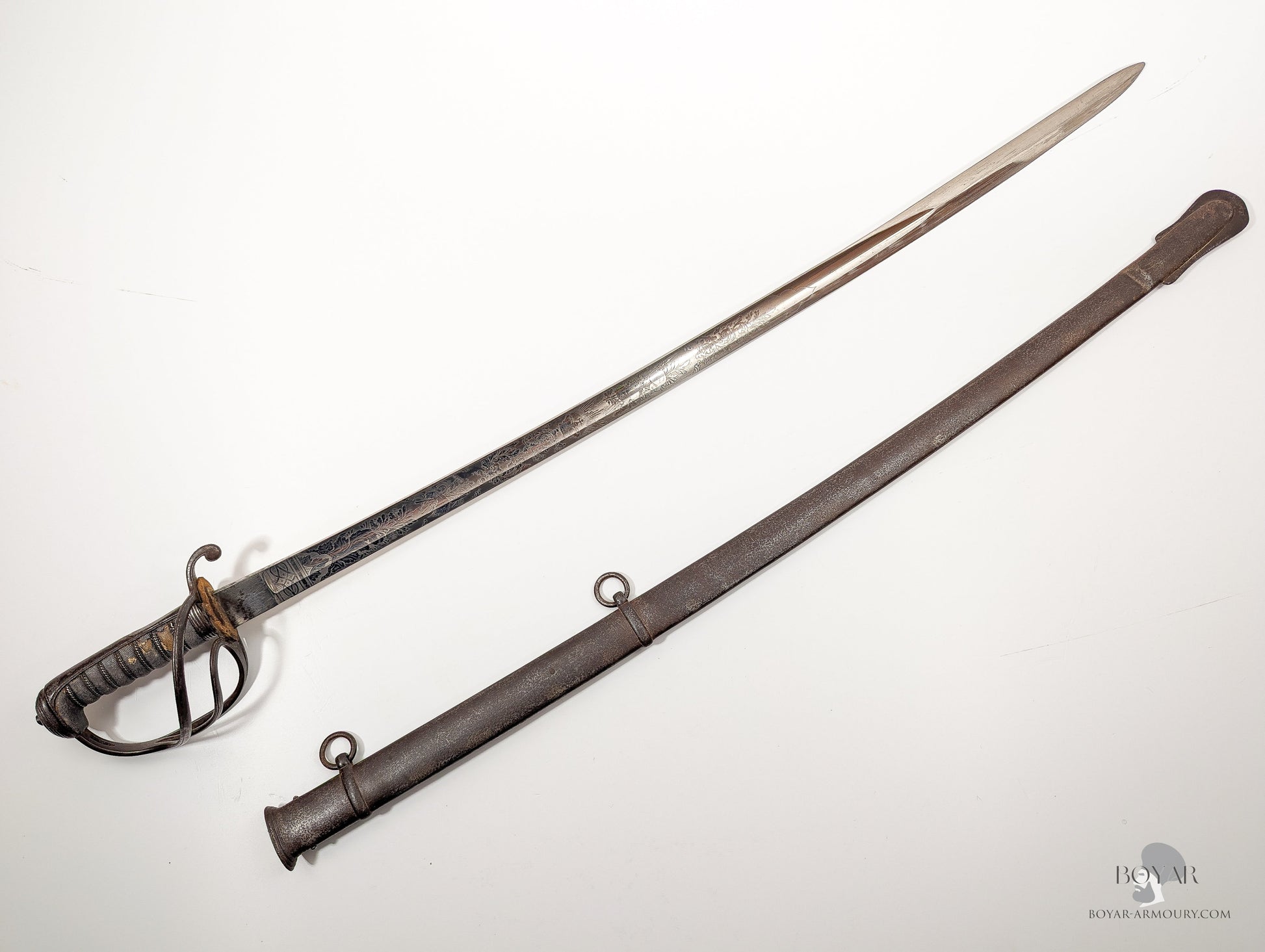 Victorian Presentation 1821 Pattern Light Cavalry Officer’s Sword