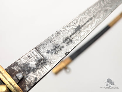 Victorian Royal Navy Midshipman’s Dirk by Gieve Dagger