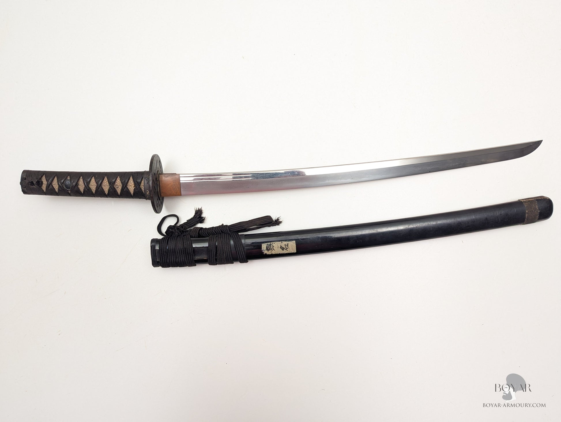 Wakizashi Edo Period Mumei Sword