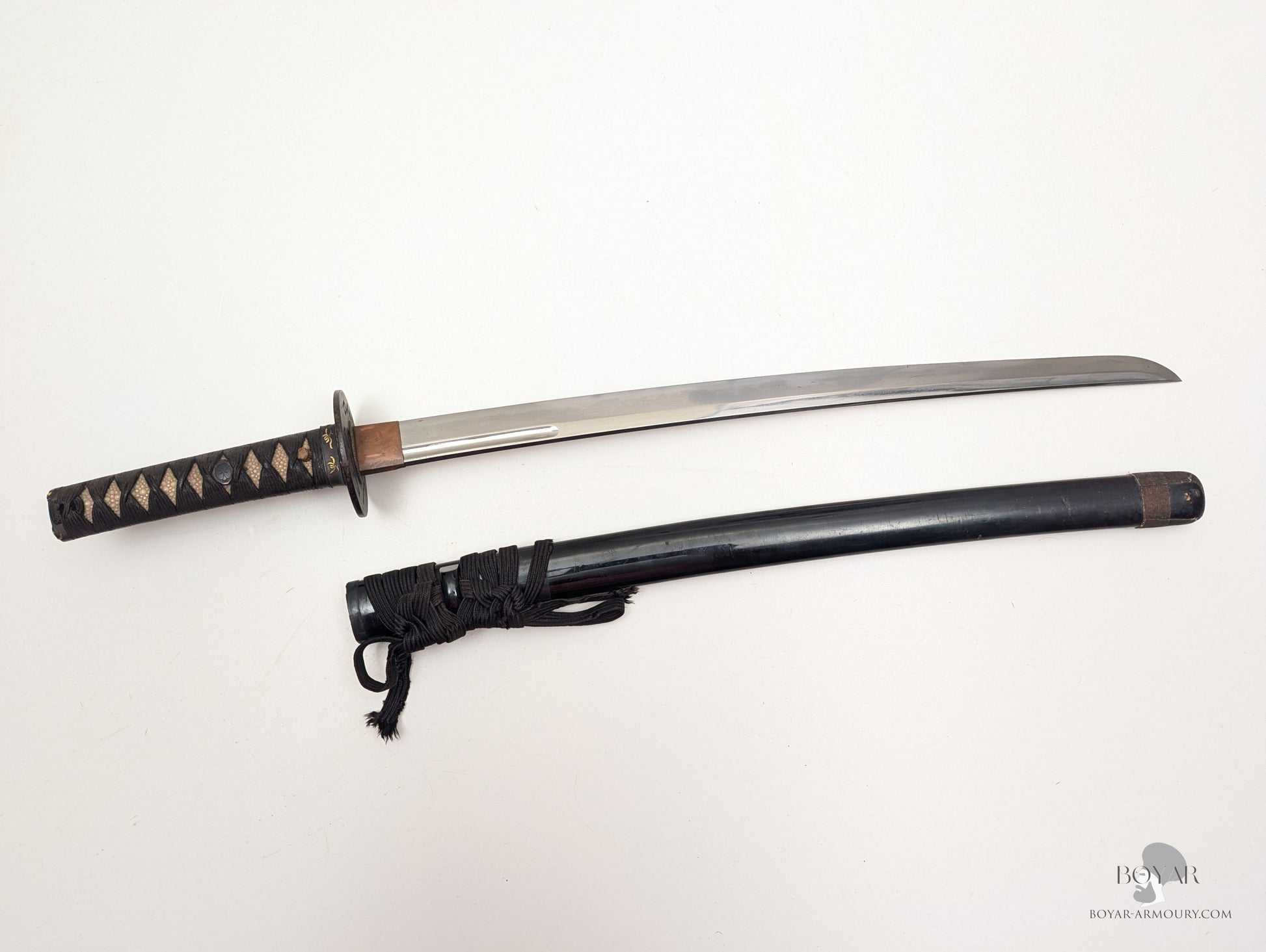 Wakizashi Edo Period Mumei Sword